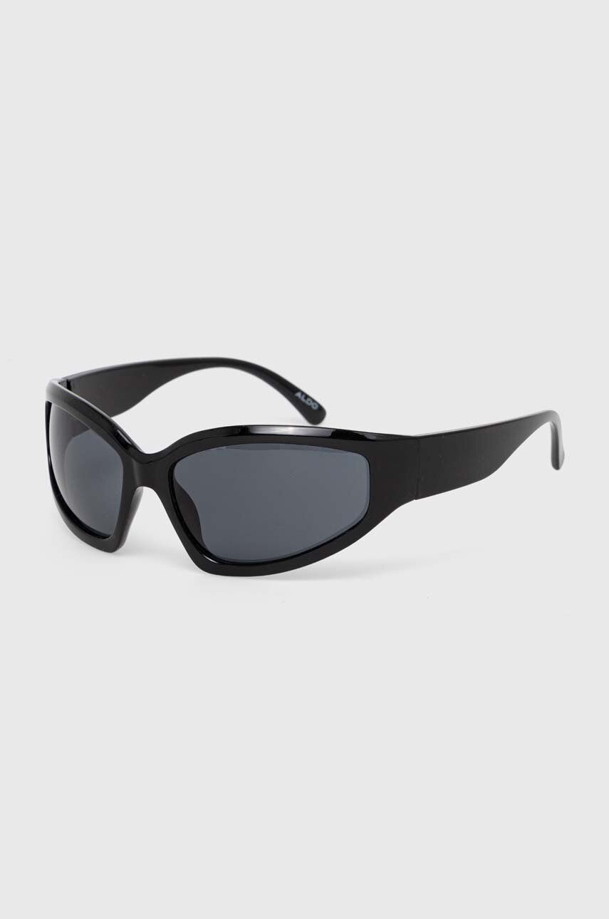 Sluneční brýle Aldo UNEDRIR dámské, černá barva, UNEDRIR.001 - černá -  Plast