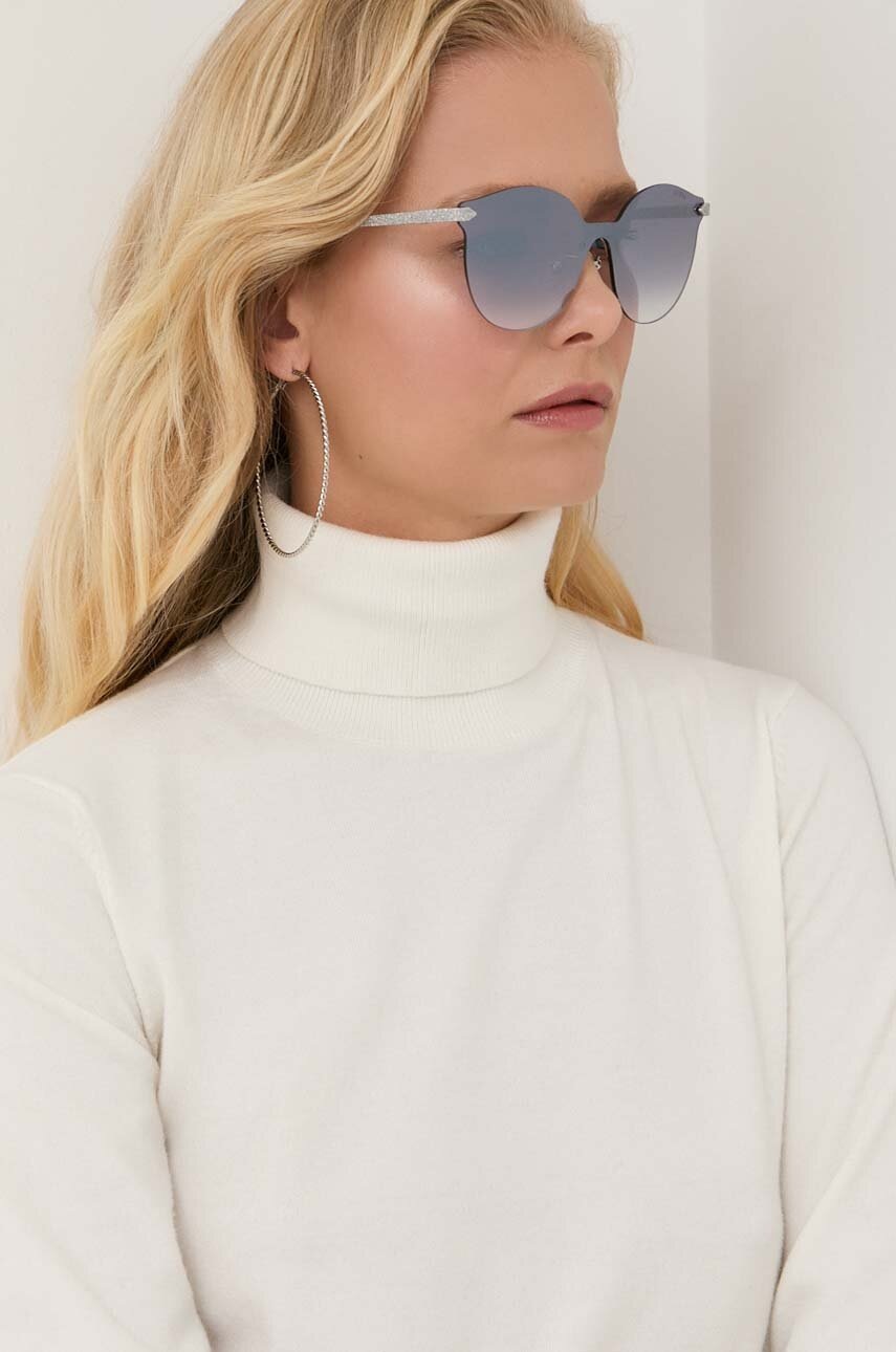 

Сонцезахисні окуляри Guess жіночі колір срібний