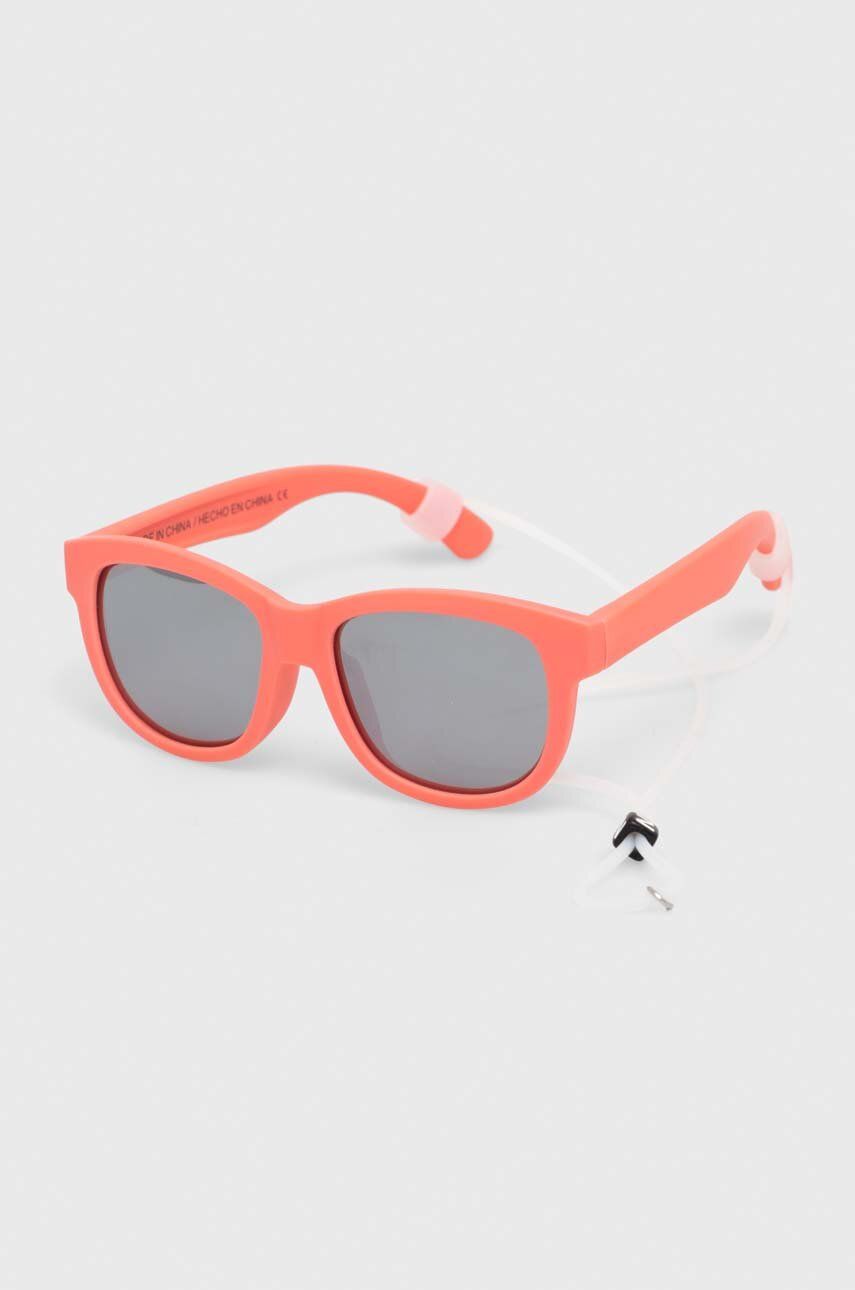 E-shop Dětské sluneční brýle zippy růžová barva