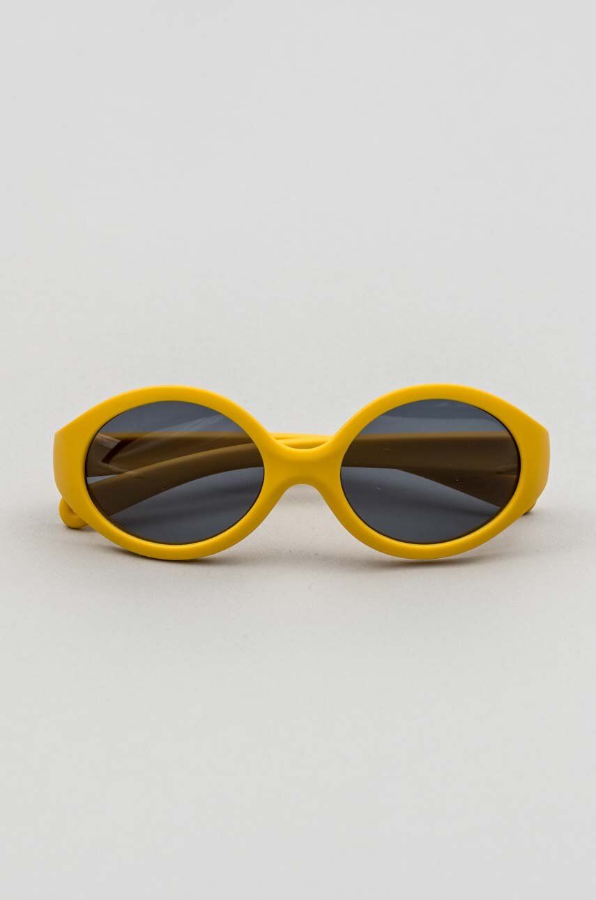 Levně Dětské sluneční brýle zippy žlutá barva