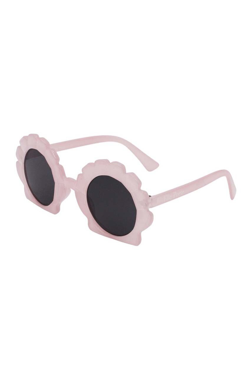 Dětské sluneční brýle Elle Porte růžová barva - růžová -  Umělá hmota