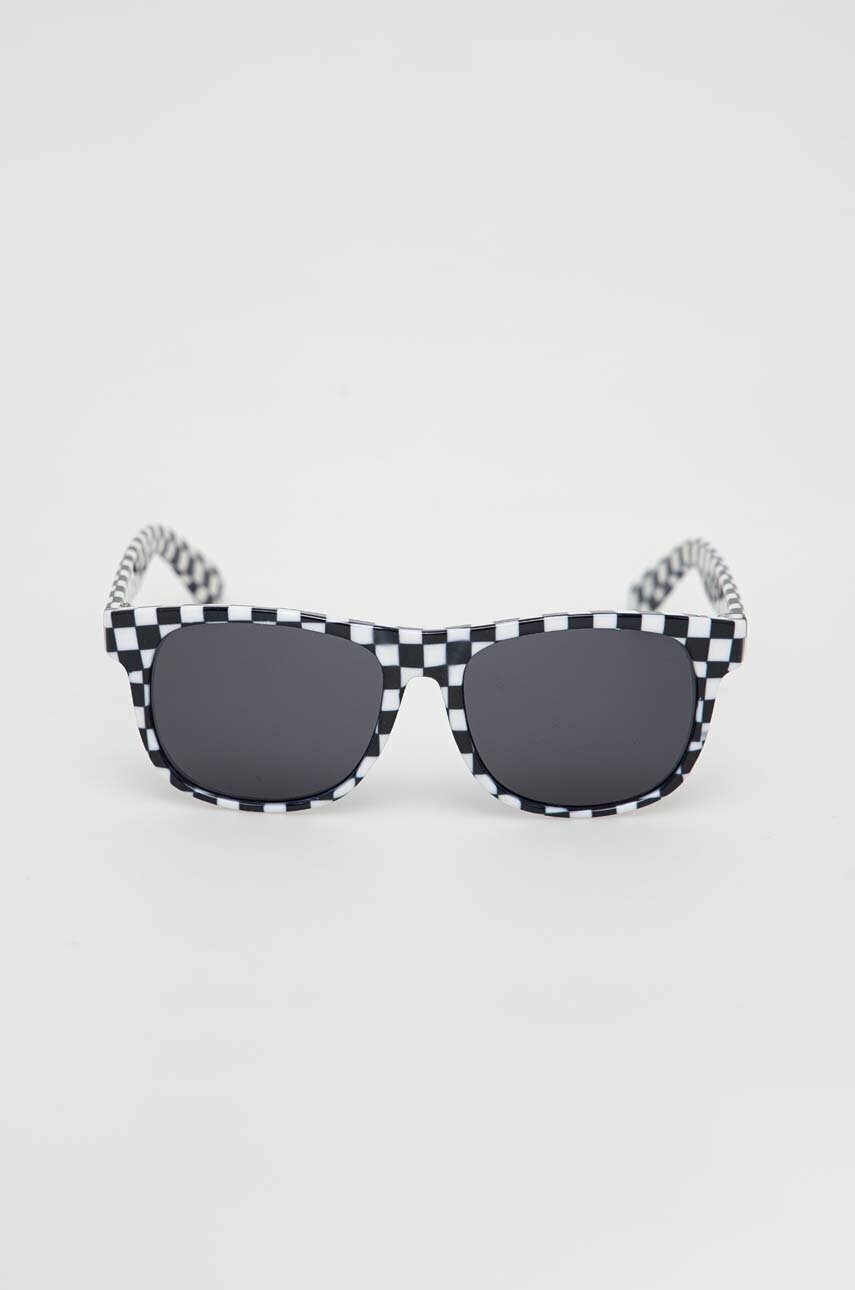 

Детски слънчеви очила Vans BY SPICOLI BENDABLE Black/White Che в черно, Черен