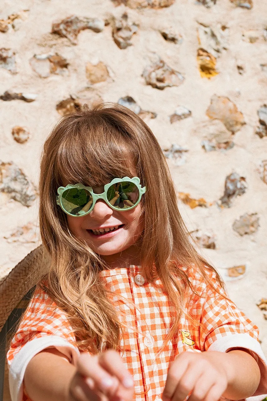 Ki ET LA ochelari de soare copii Lion culoarea verde Ki ET LA ochelari de soare copii Lion culoarea verde