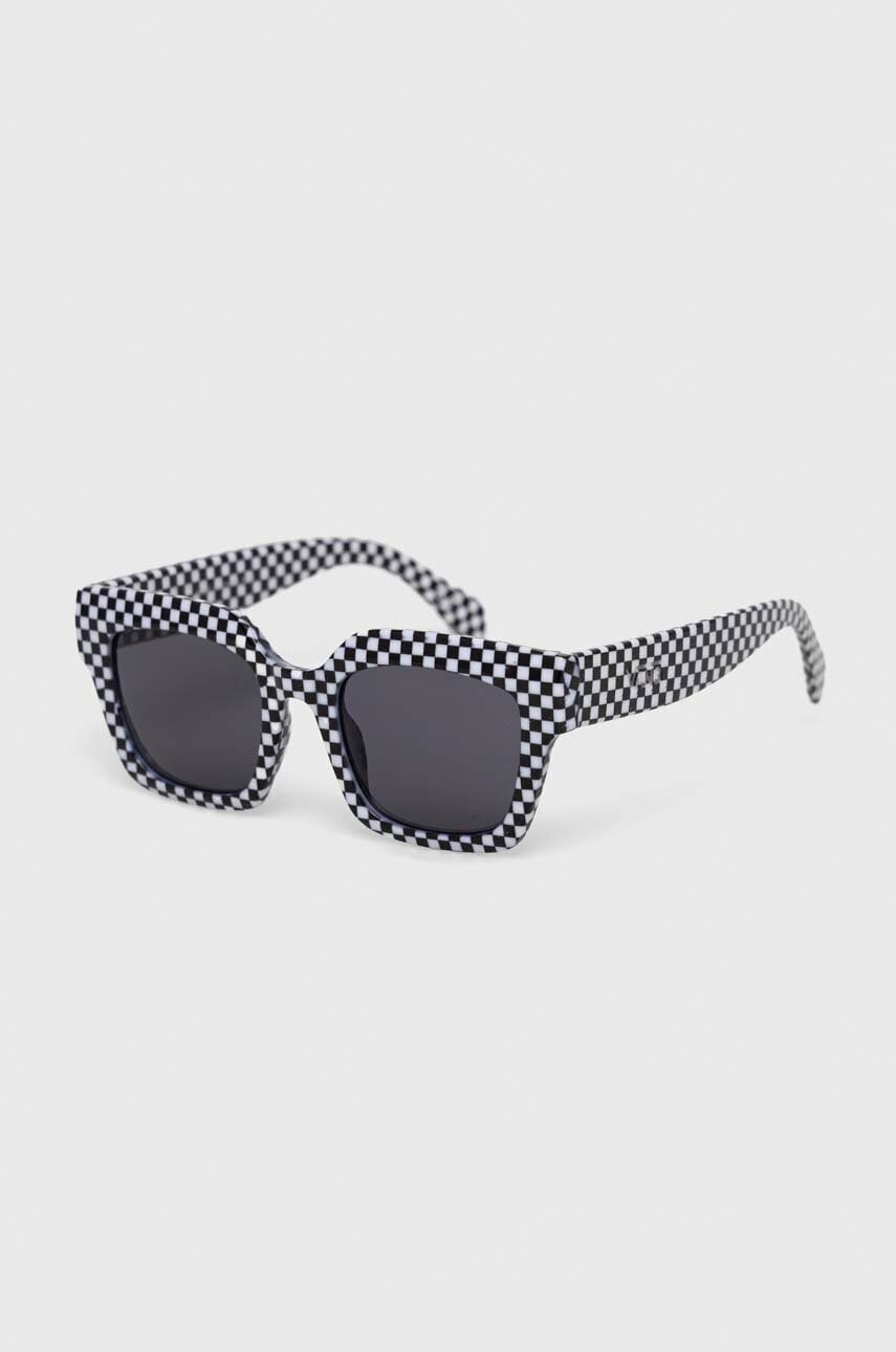 Vans ochelari de soare barbati, culoarea negru VN0A7PQZY281-BLACKWHITE