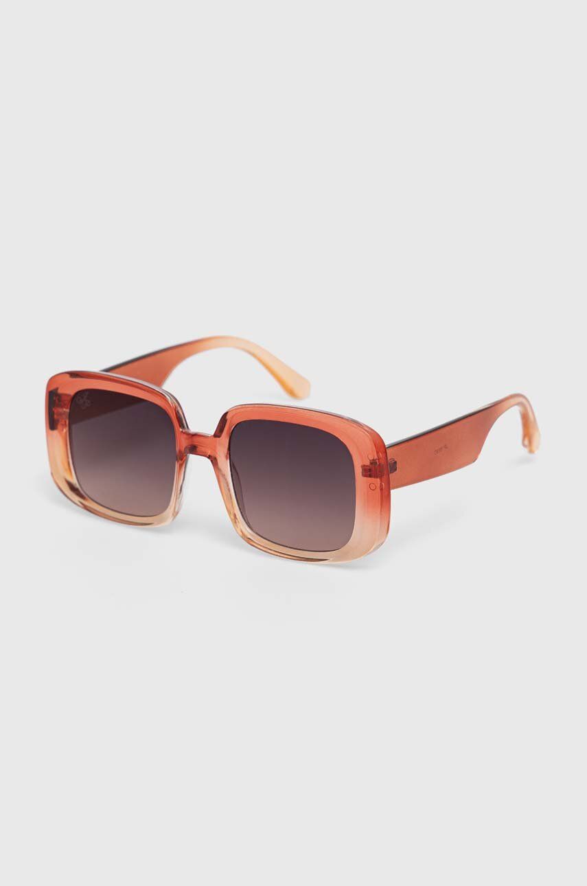E-shop Sluneční brýle Jeepers Peepers oranžová barva