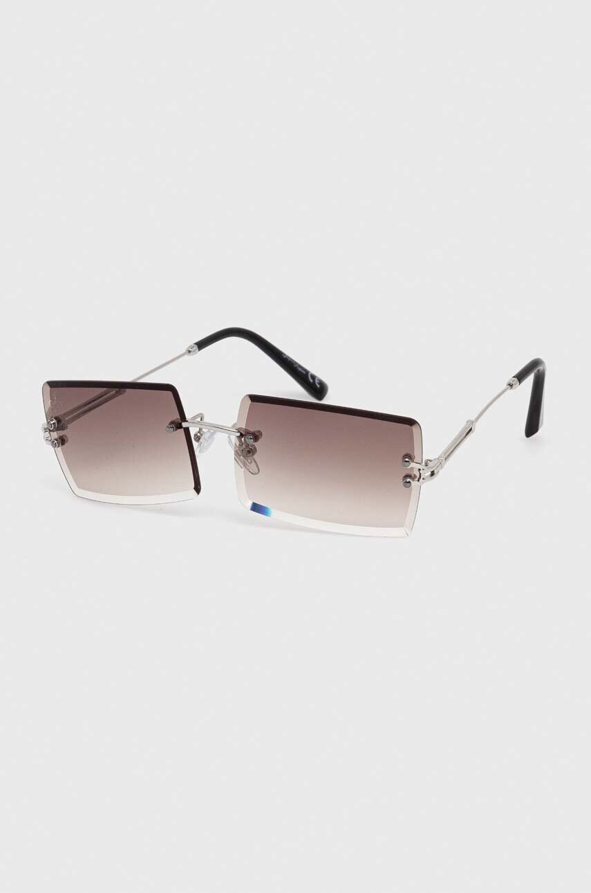 Jeepers Peepers ochelari de soare culoarea argintiu