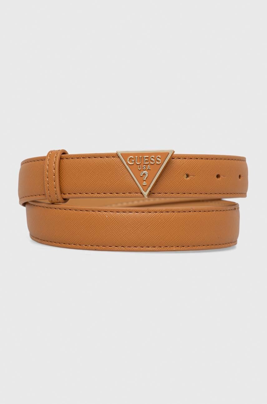 

Ремень Guess женский цвет коричневый