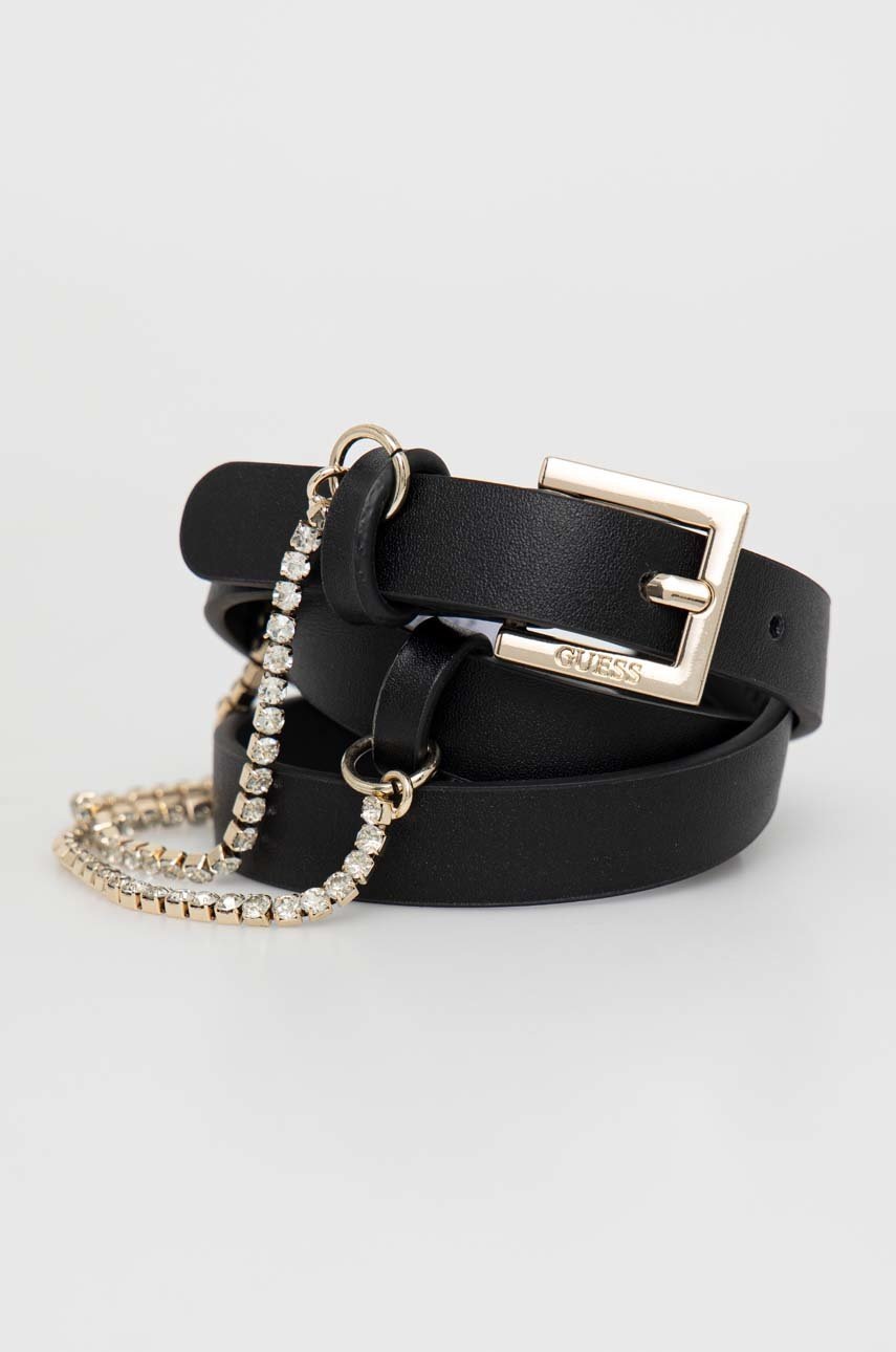 

Ремень Guess женский цвет чёрный
