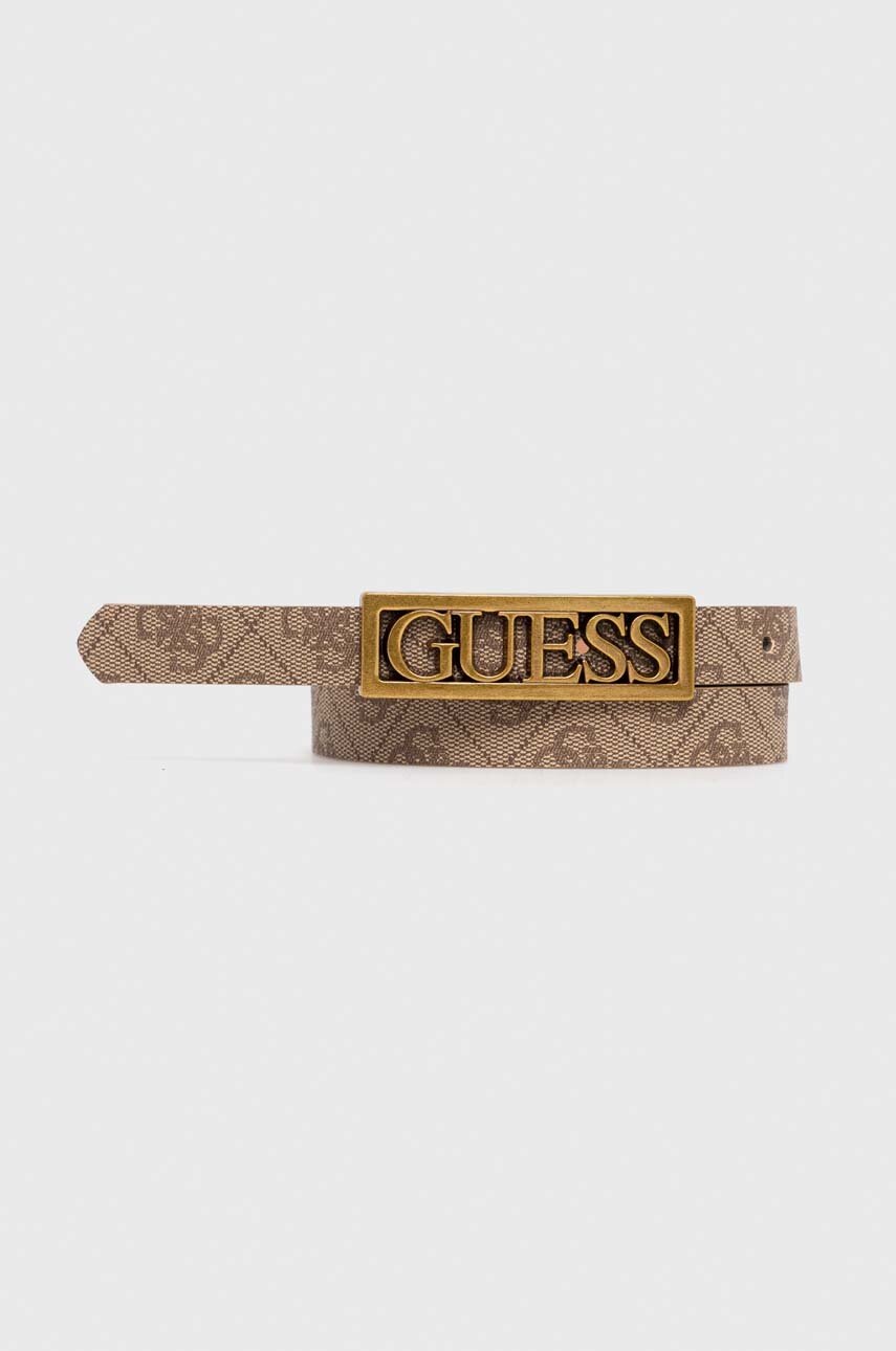 

Ремень Guess женский цвет бежевый