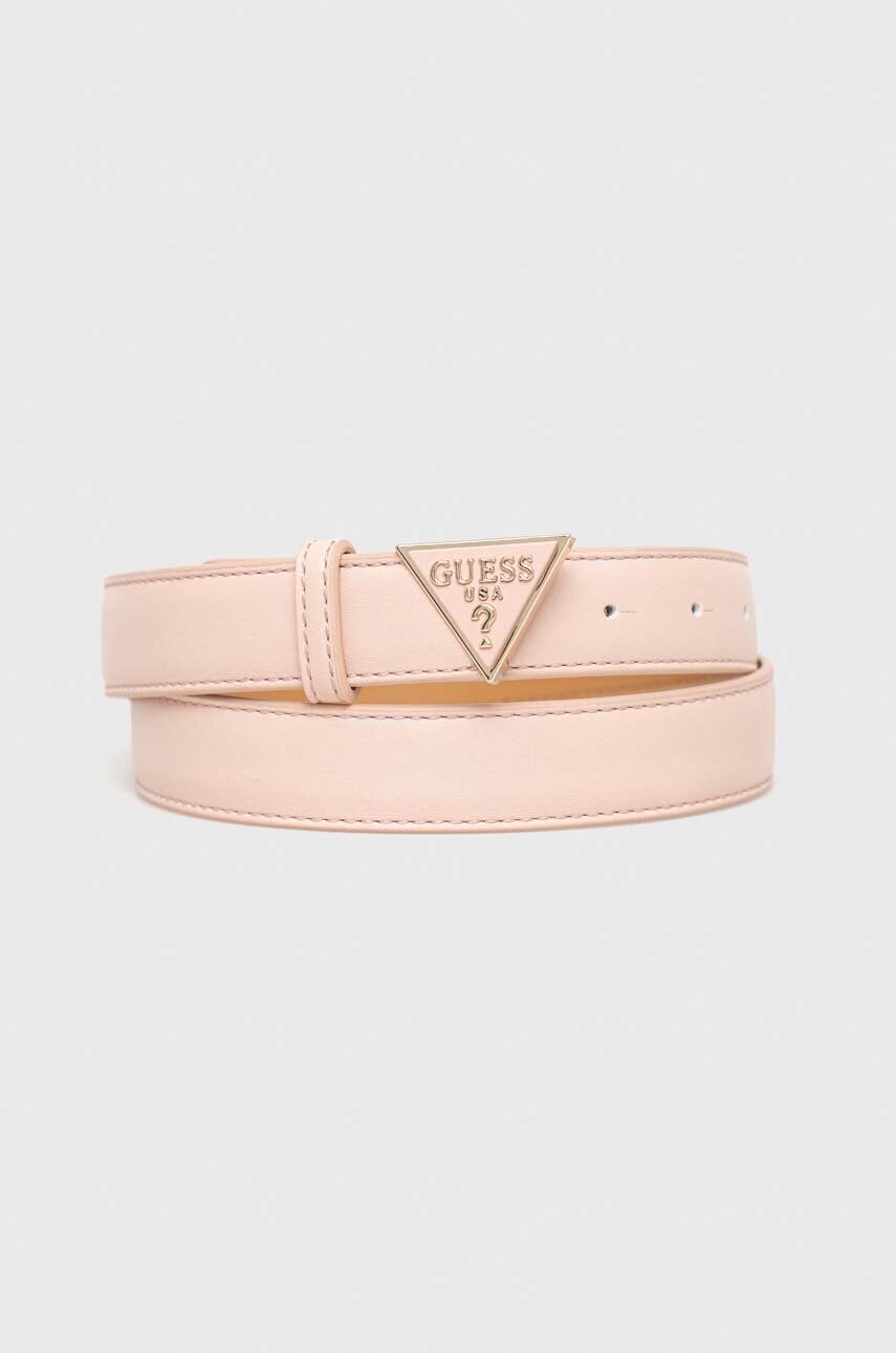 

Ремень Guess женский цвет розовый