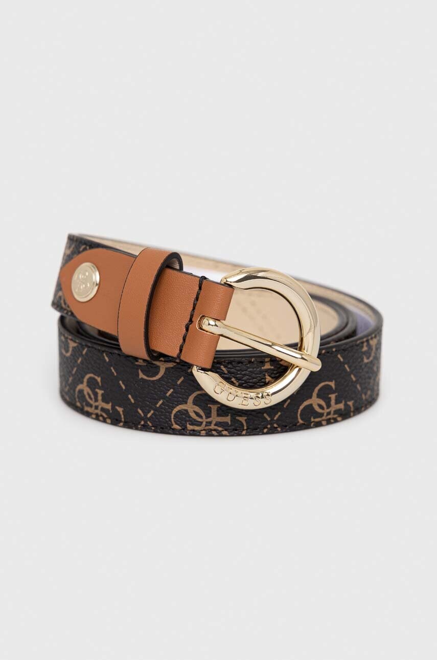 

Ремень Guess женский цвет коричневый