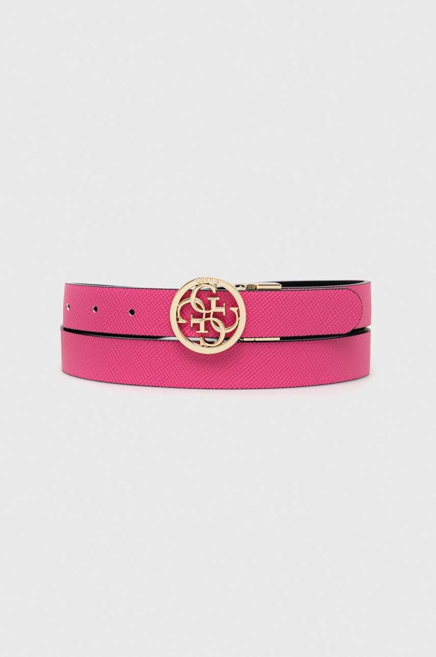 

Двусторонний ремень Guess Женский цвет чёрный