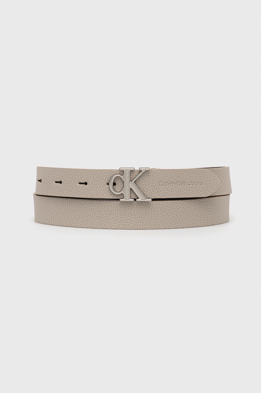 

Кожен колан Calvin Klein Jeans Дамски в бежово, Бежов