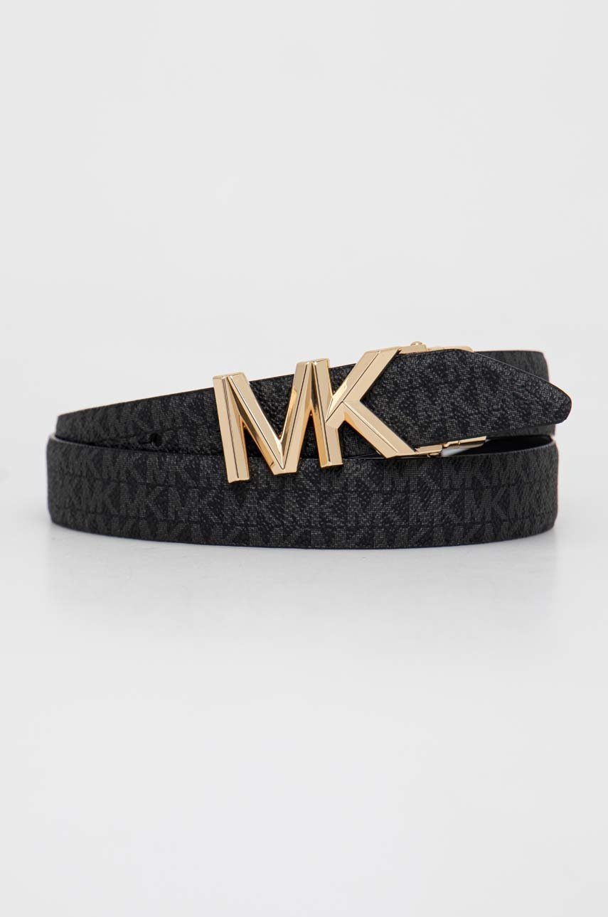 

Двухсторонний кожаный ремень MICHAEL Michael Kors женский цвет чёрный