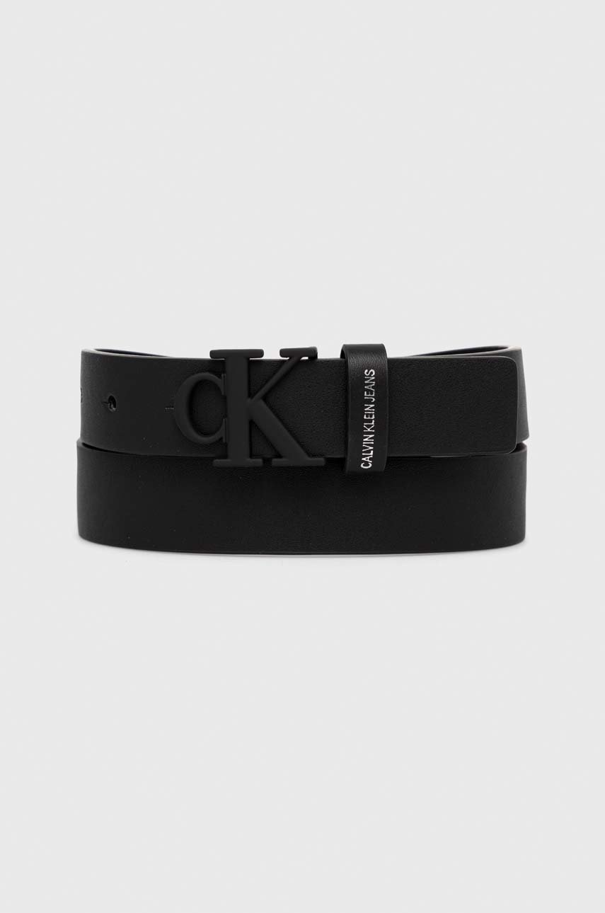 

Детски колан Calvin Klein Jeans в черно, Черен