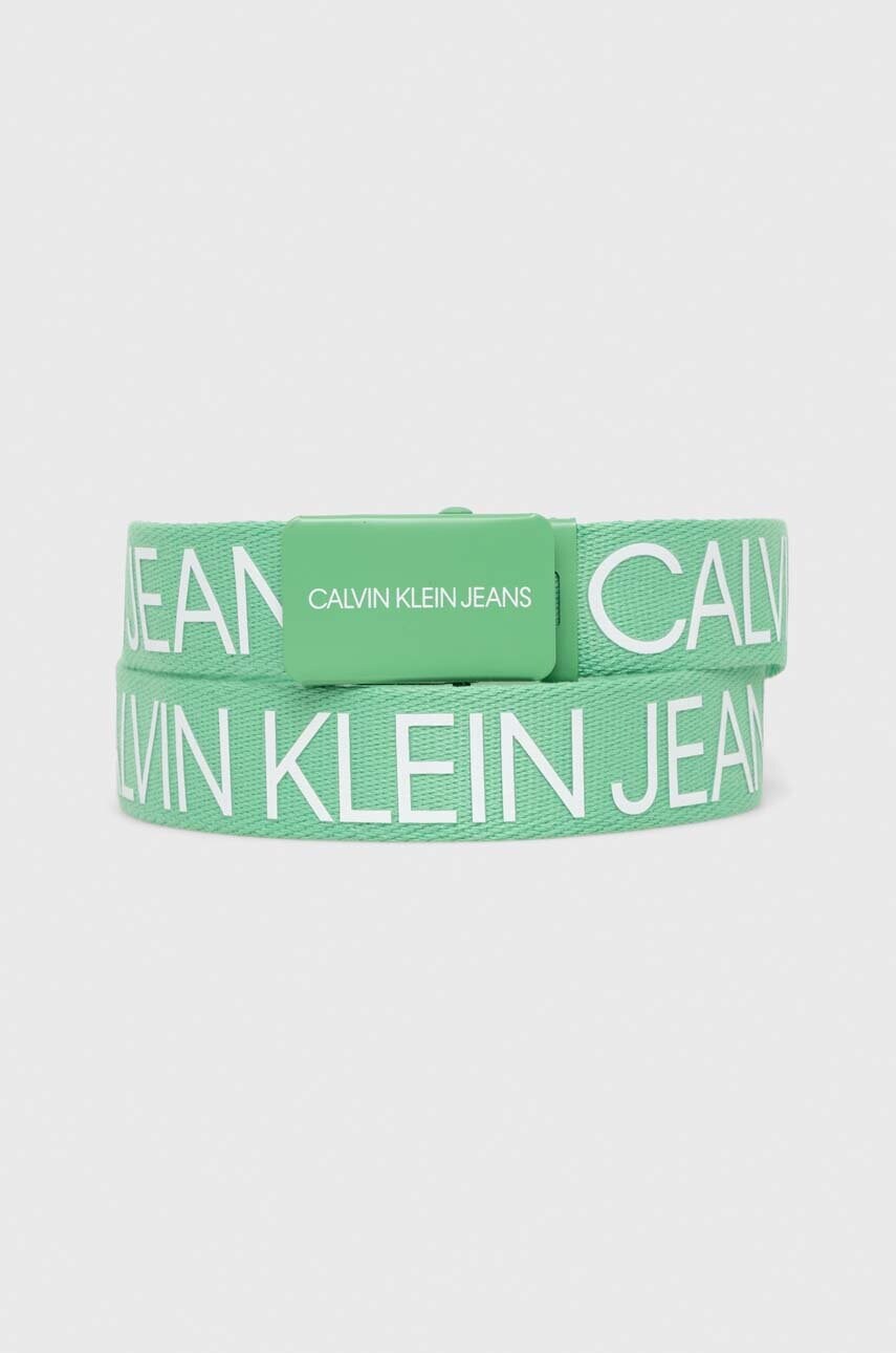 

Детски колан Calvin Klein Jeans в зелено, Зелен