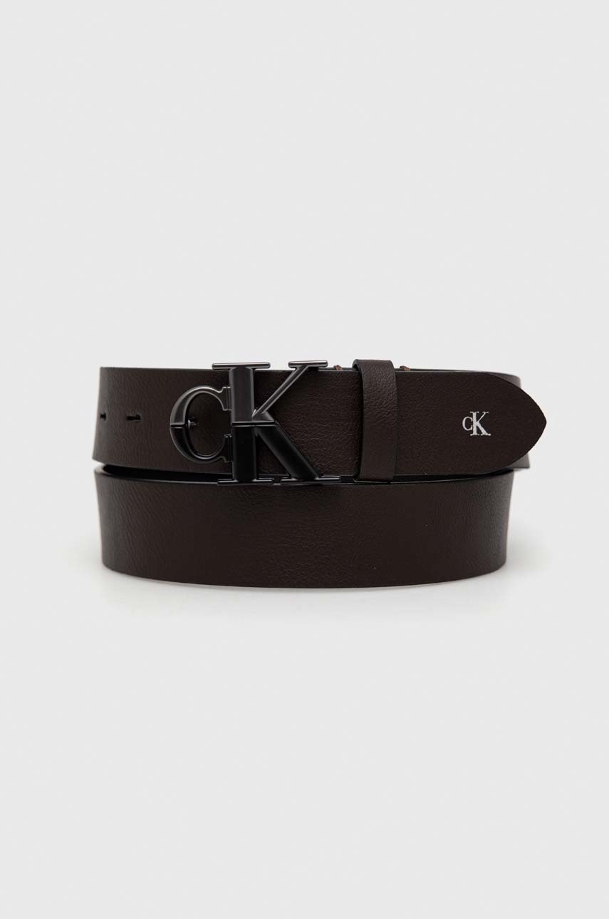

Колан Calvin Klein Jeans мъжки в кафяво, Кафяв