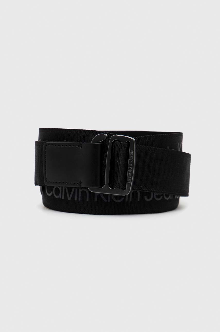 

Колан Calvin Klein Jeans мъжки в черно, Черен