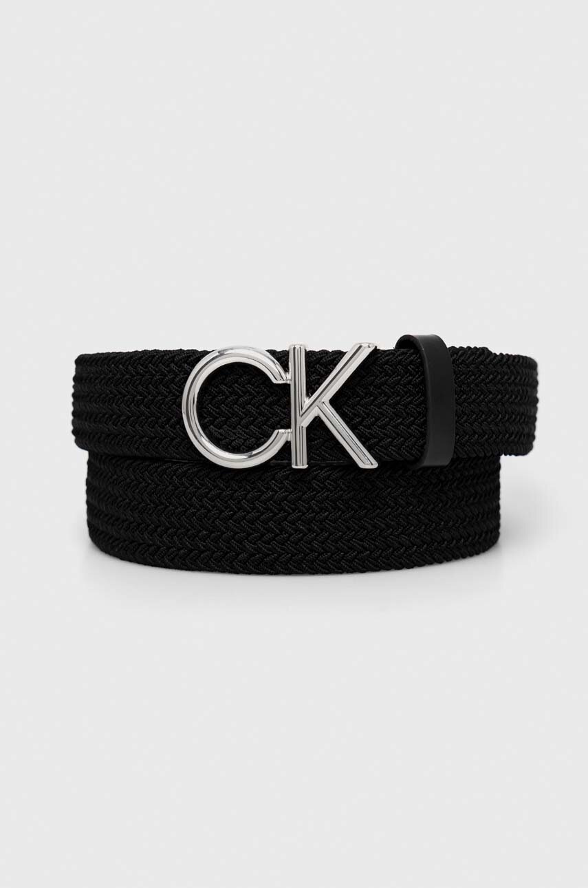 

Колан Calvin Klein мъжки в черно, Черен