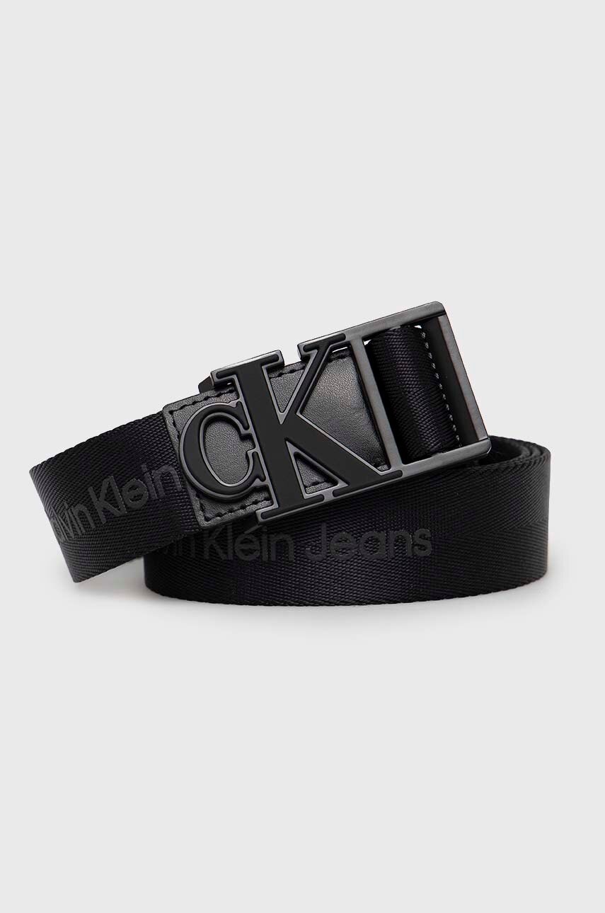 

Колан Calvin Klein Jeans мъжки в черно, Черен