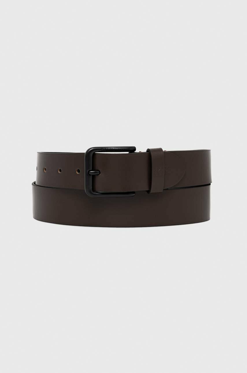

Кожен колан Calvin Klein Jeans мъжки в кафяво, Кафяв