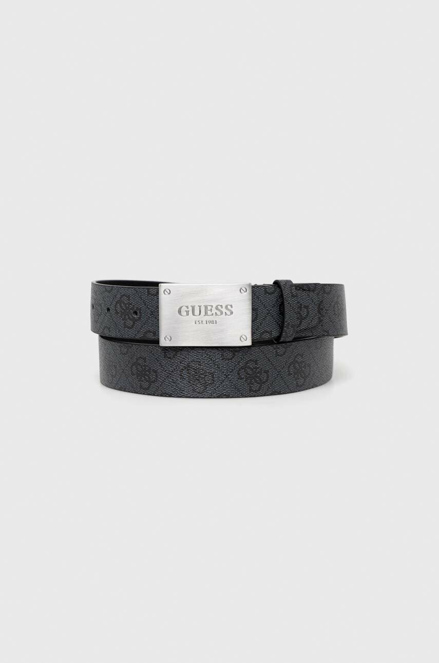 

Ремень Guess мужской цвет серый