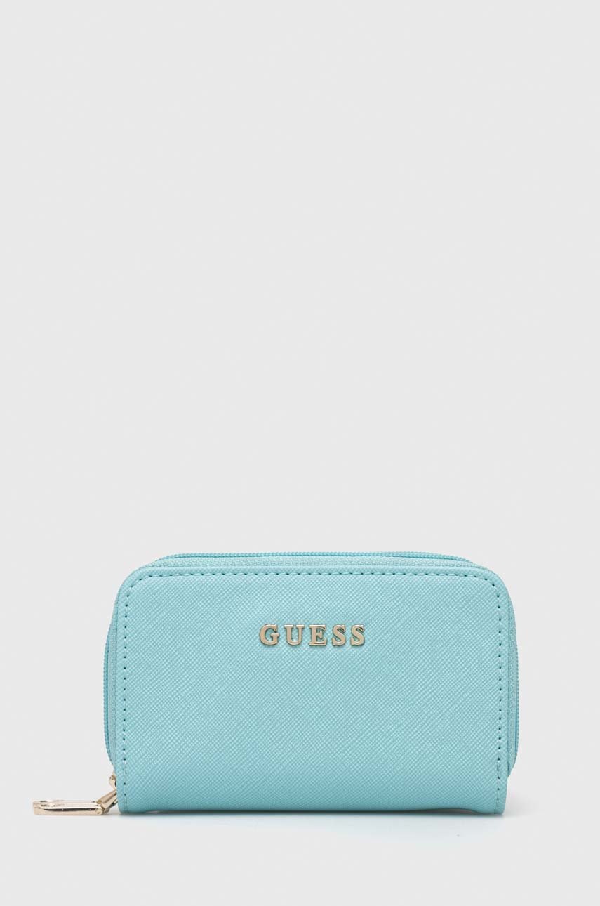 

Кошелек Guess женский цвет бирюзовый