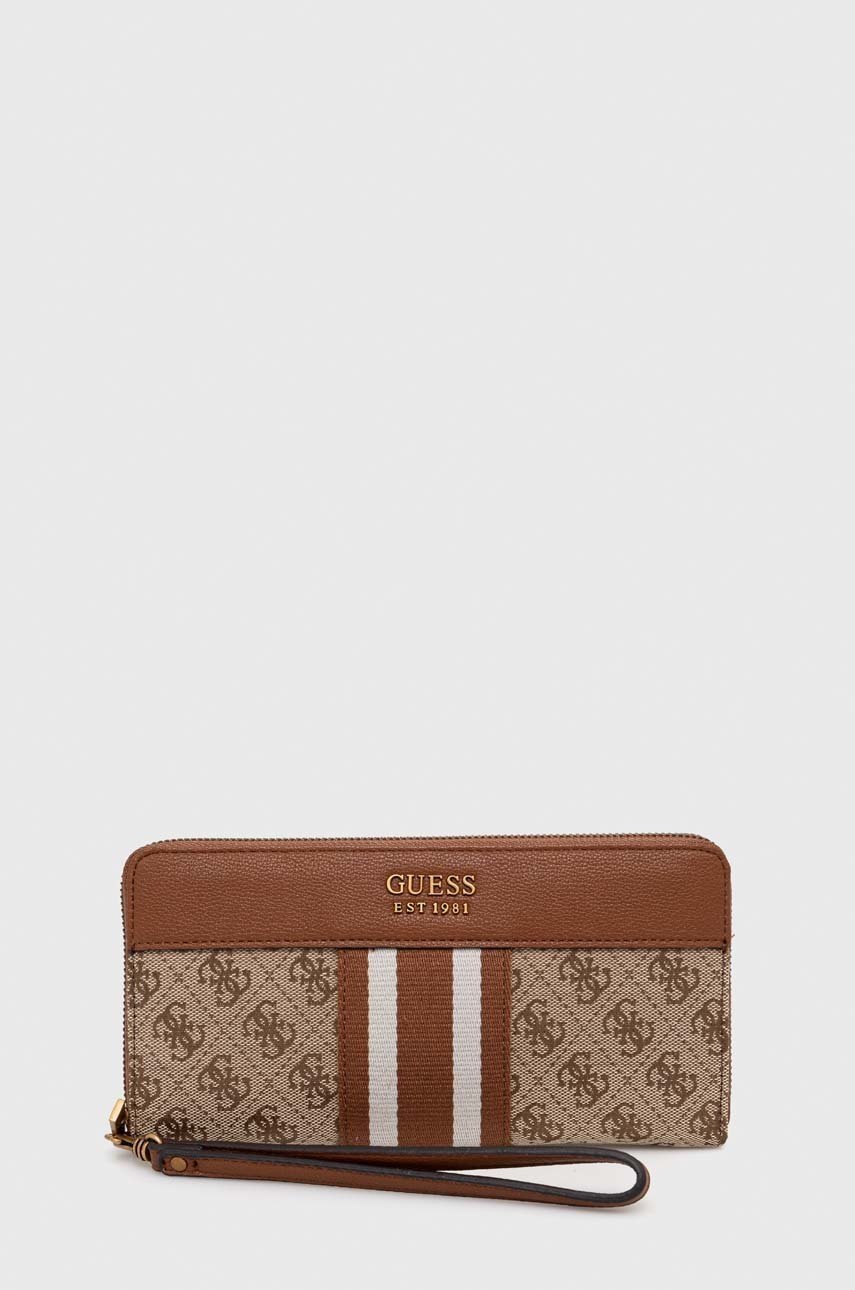 

Гаманець Guess жіночий колір коричневий