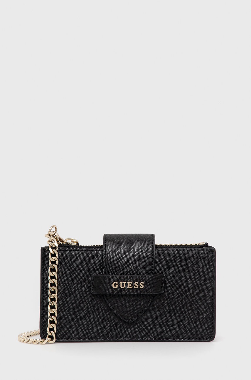 

Гаманець Guess жіночий колір чорний