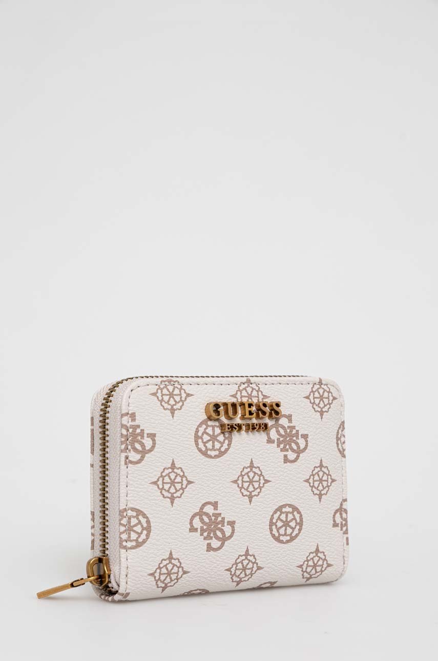

Гаманець Guess жіночий колір бежевий