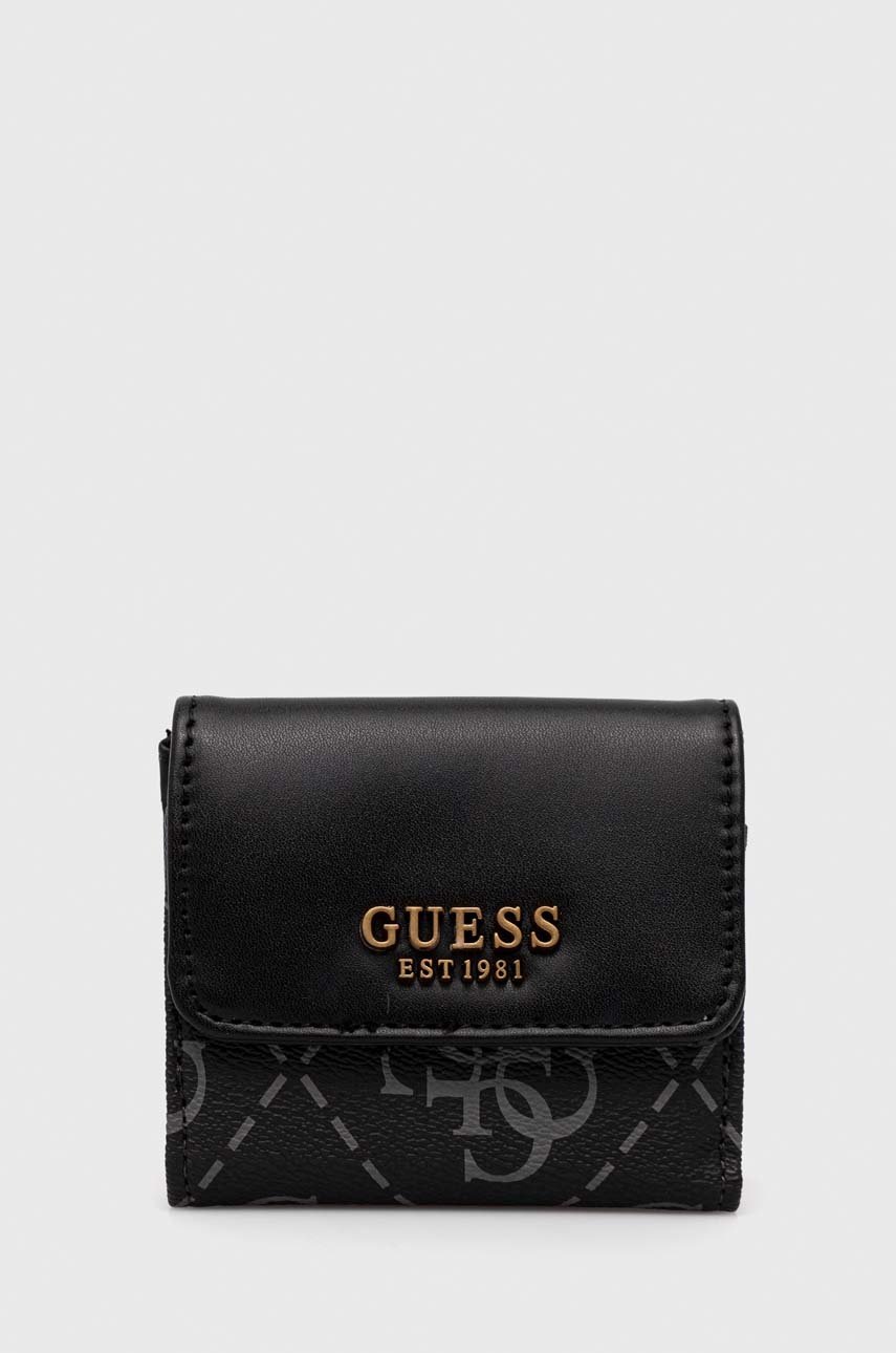 

Портмоне Guess дамски в черно, Черен