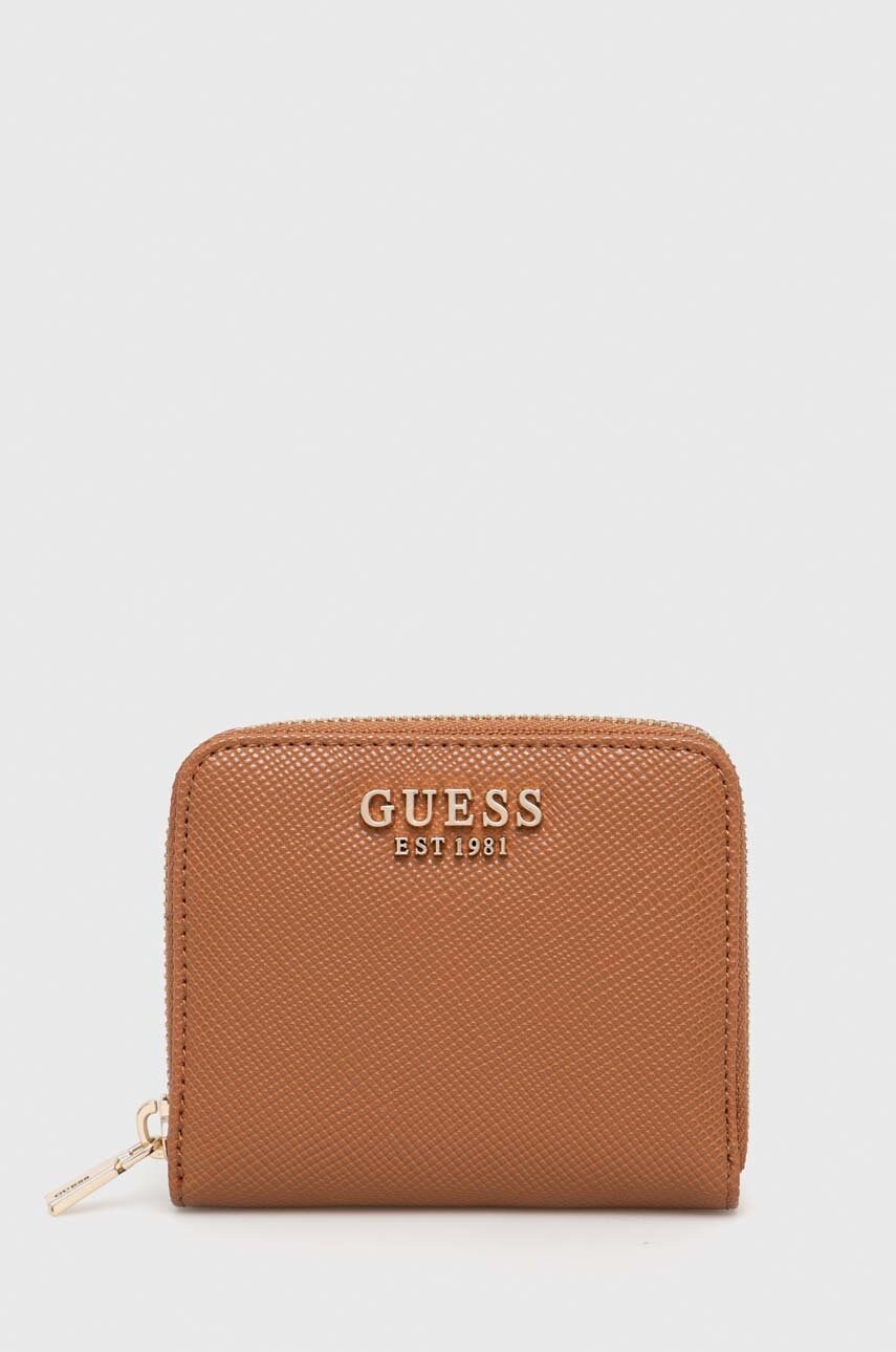 

Кошелек Guess женский цвет коричневый