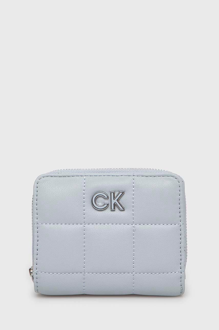 

Портмоне Calvin Klein дамски в синьо, Син
