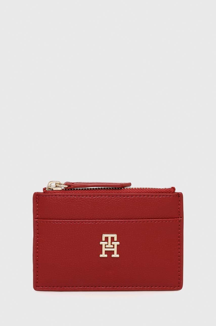 

Кошелек Tommy Hilfiger женский цвет красный