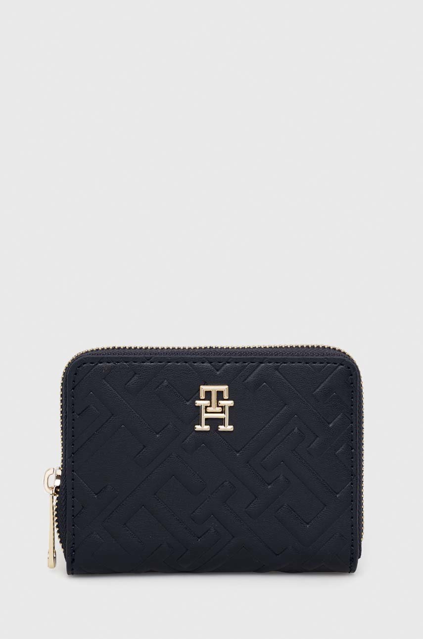 

Портмоне Tommy Hilfiger дамски в тъмносиньо, Тъмносин