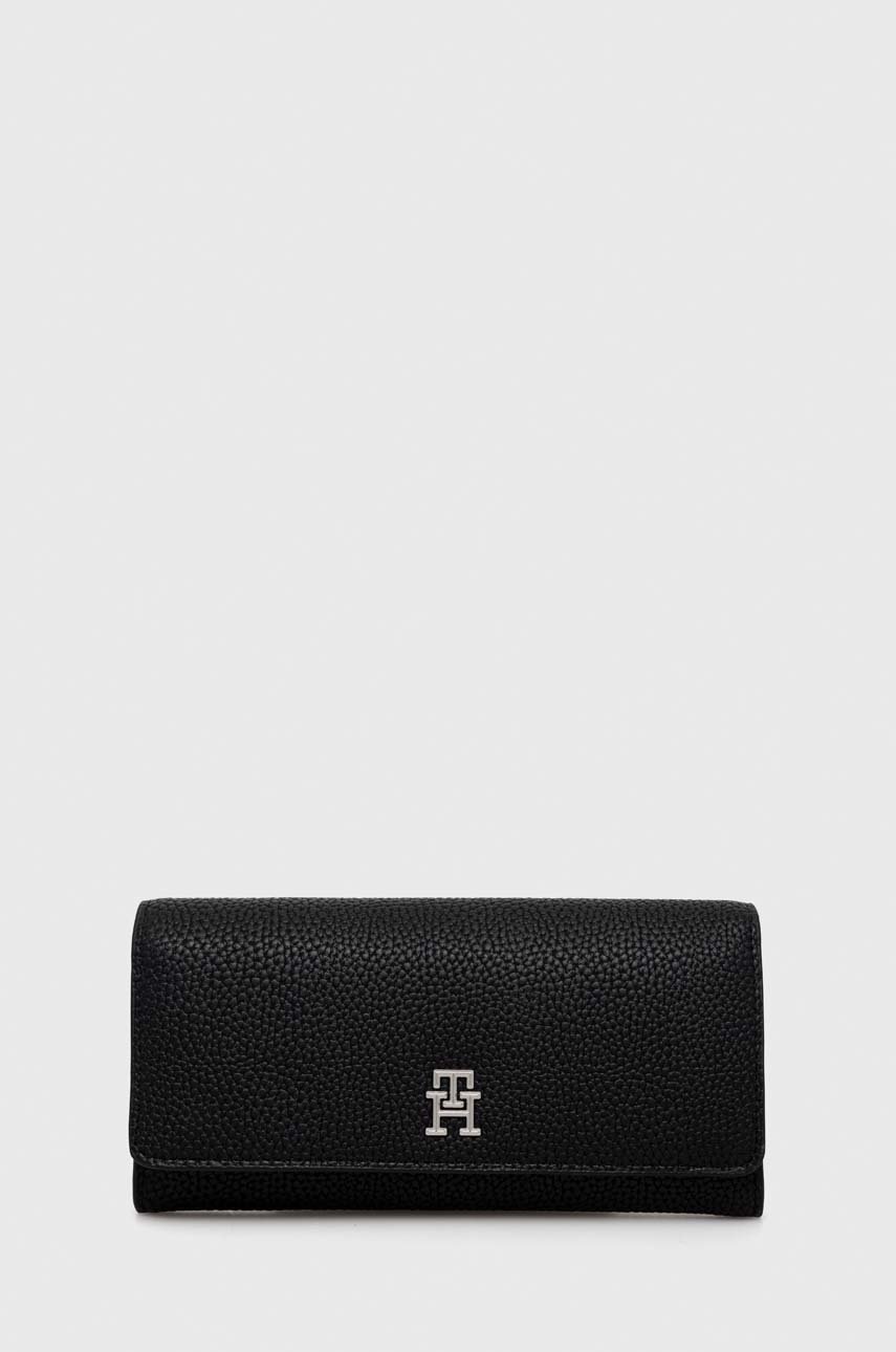 

Кошелек Tommy Hilfiger женский цвет чёрный