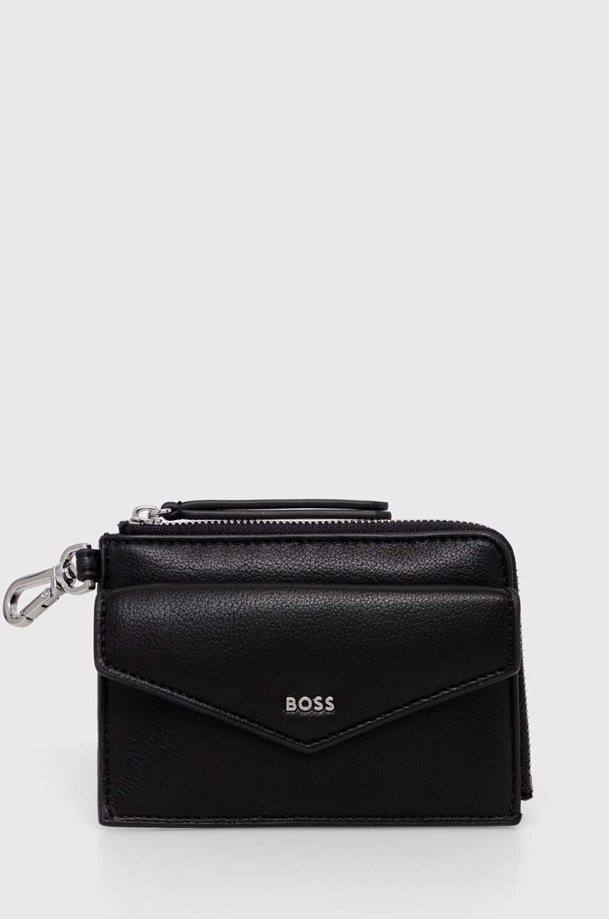 

Гаманець BOSS жіночий колір чорний