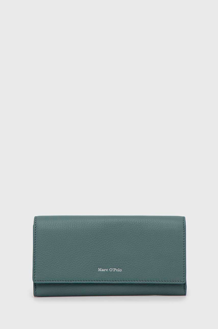 

Кожен портфейл Marc O'Polo дамски в тюркоазено, Тюркоазен