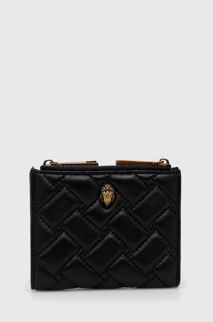 

Кожен портфейл Kurt Geiger London дамски в черно, Черен