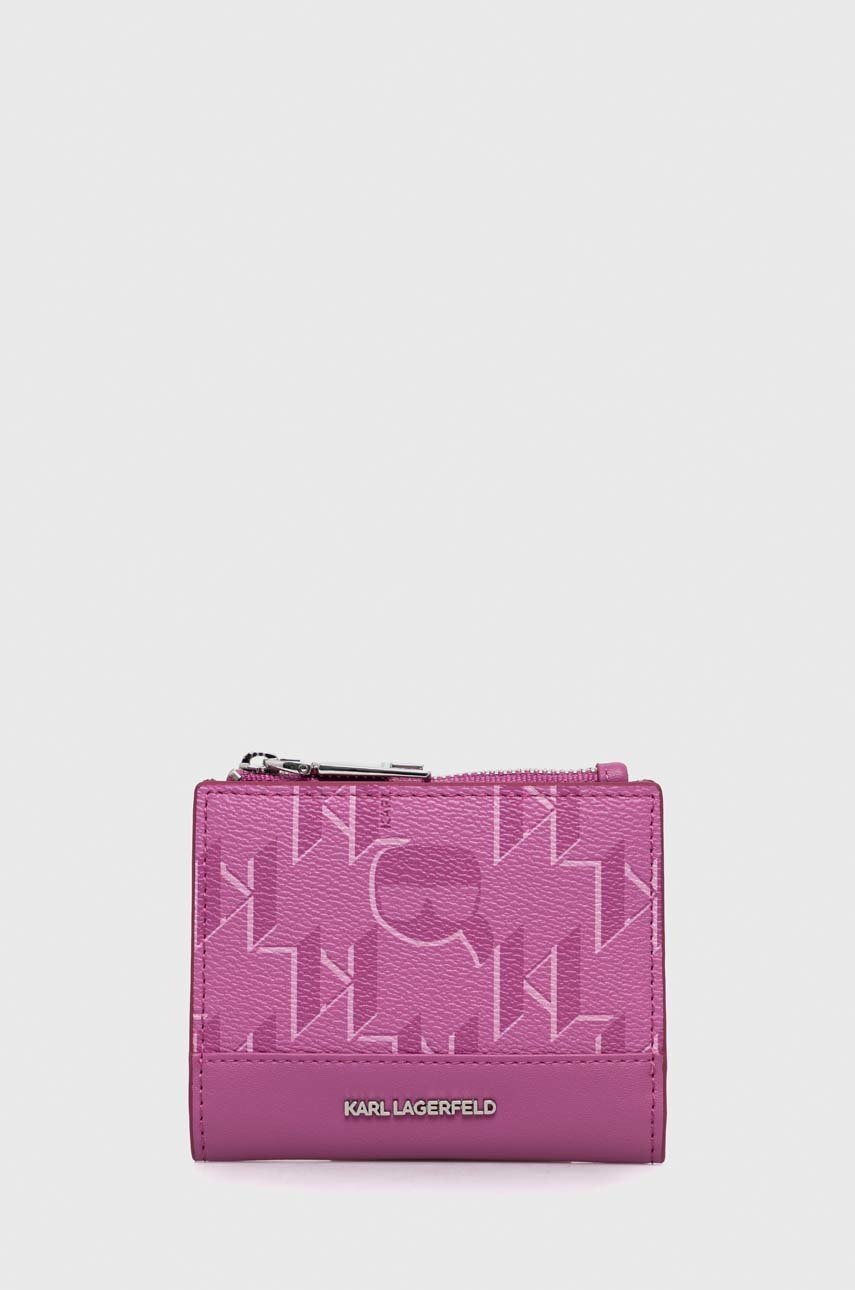 

Кошелек Karl Lagerfeld женский цвет розовый