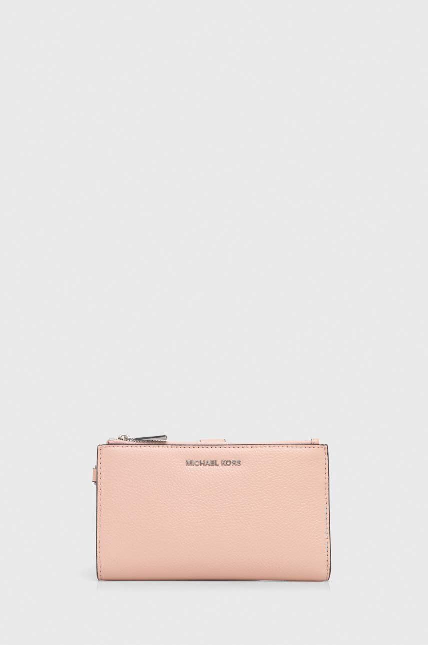 

Кожаный кошелек MICHAEL Michael Kors женский цвет зелёный