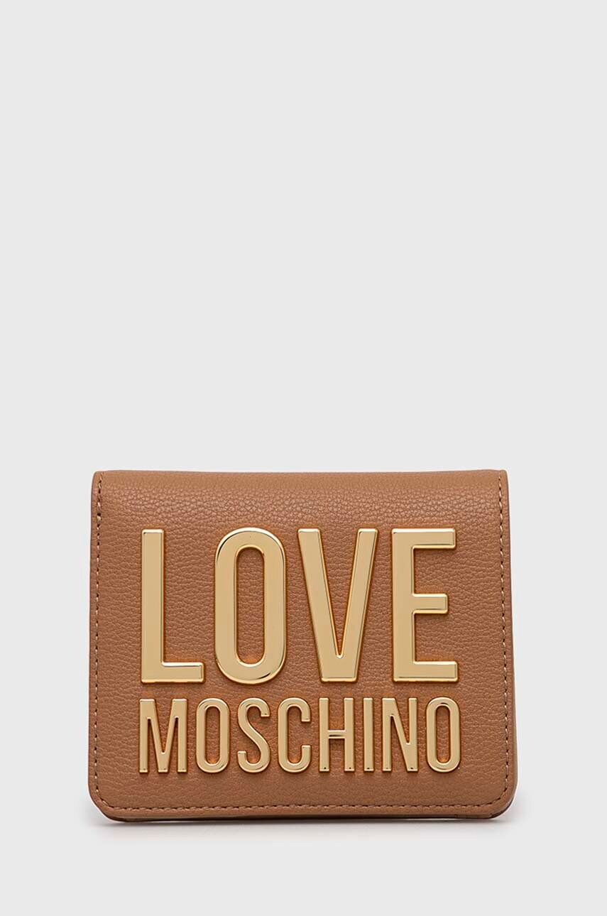 

Гаманець Love Moschino жіночий колір коричневий