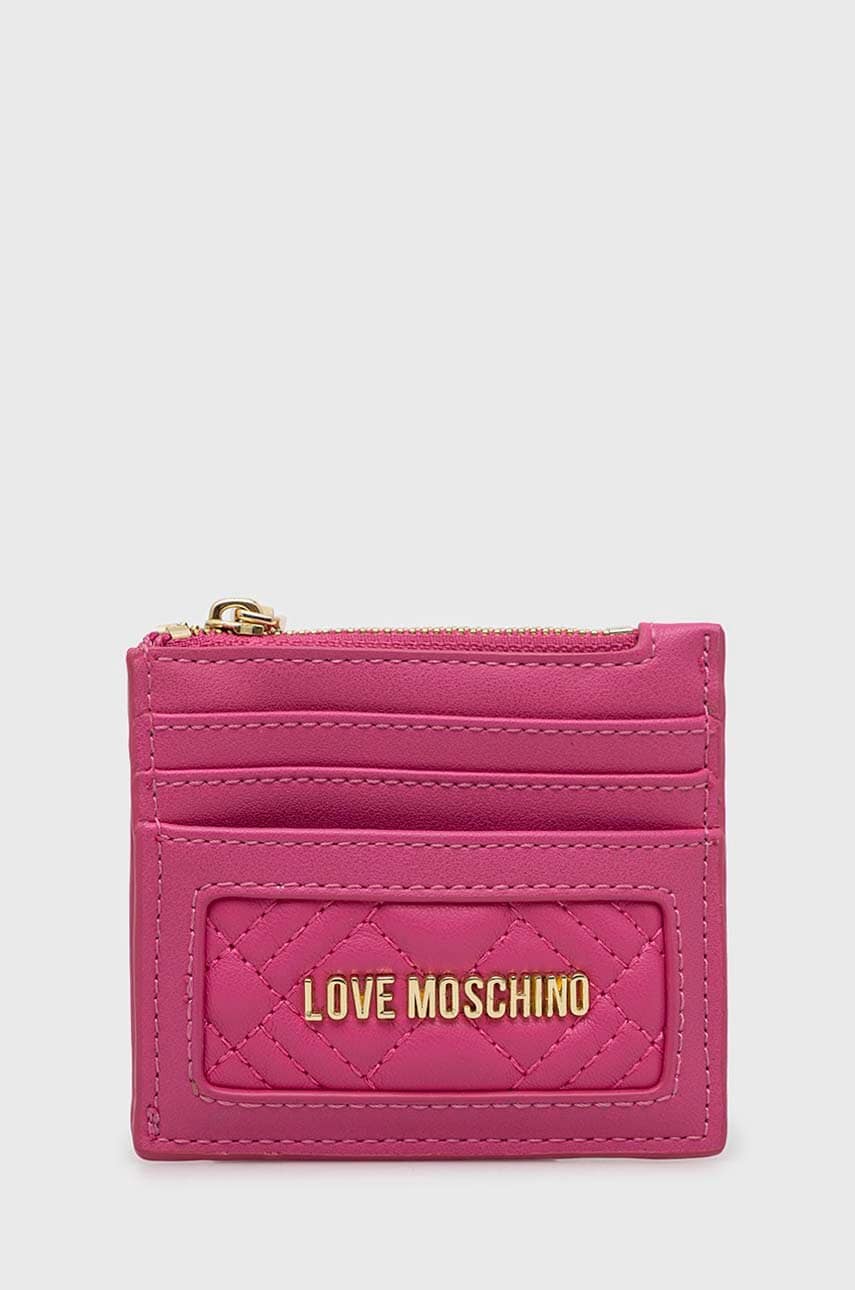 Love moschino carcasa cardului culoarea roz