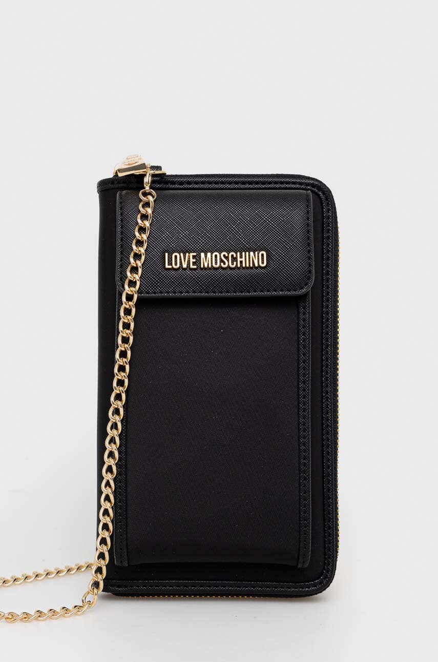 

Кошелек Love Moschino женский цвет чёрный