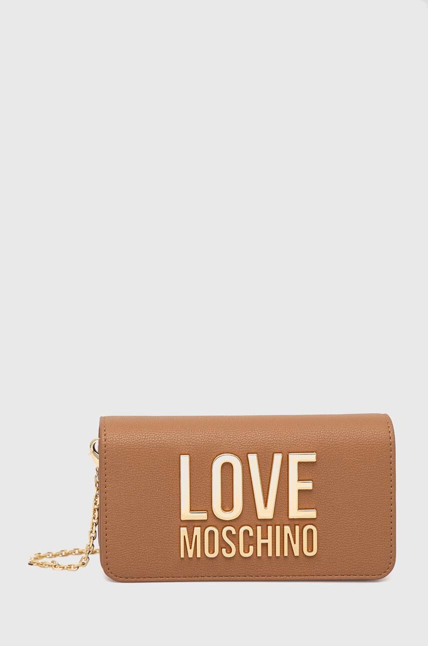 

Чанта Love Moschino в кафяво, Кафяв