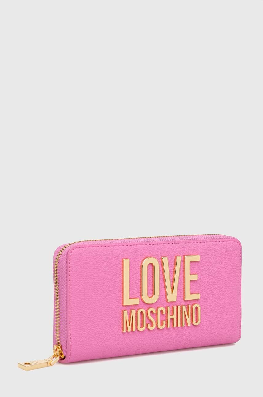 

Кошелек Love Moschino женский цвет розовый