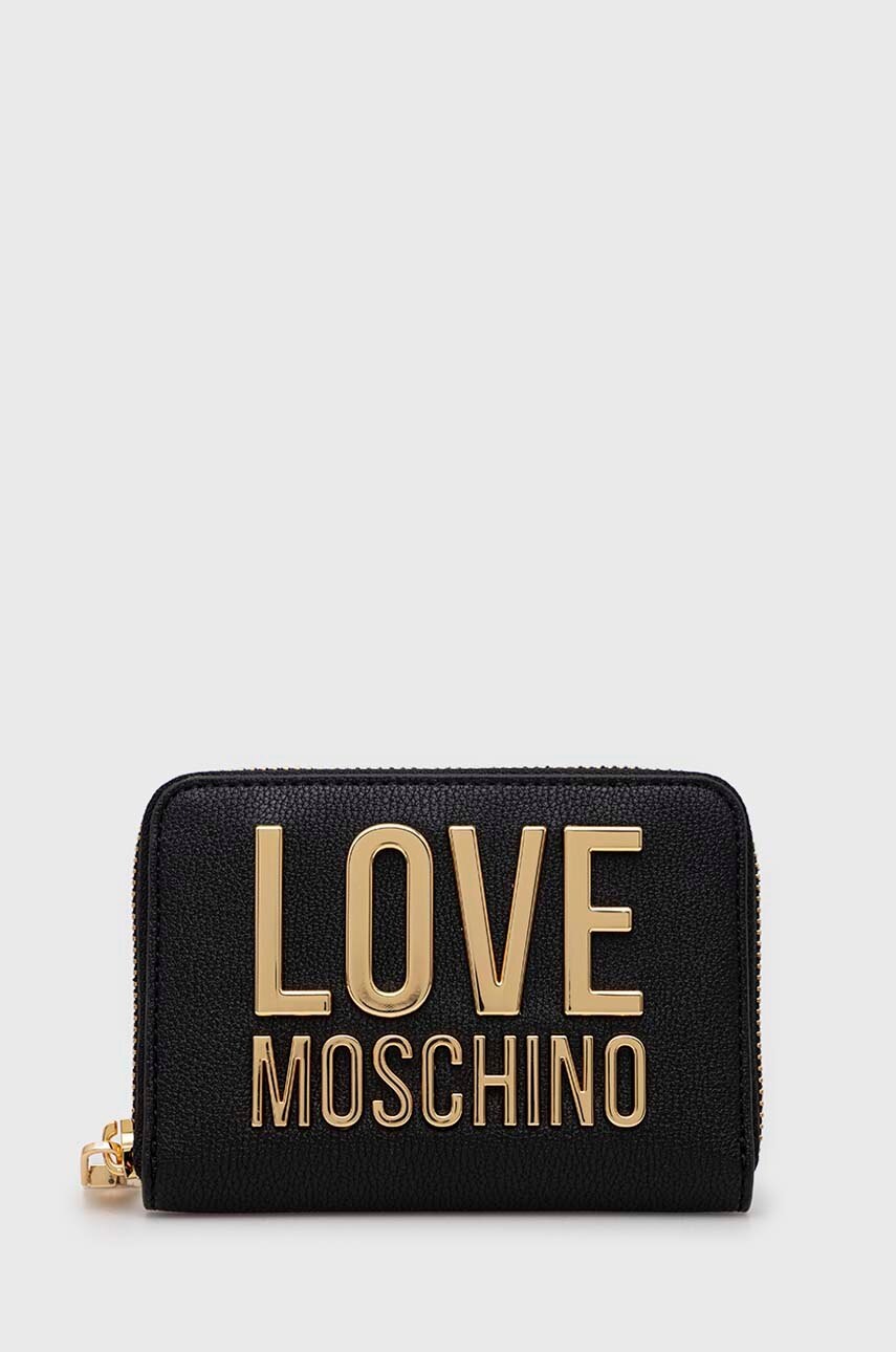 

Гаманець Love Moschino жіночий колір чорний