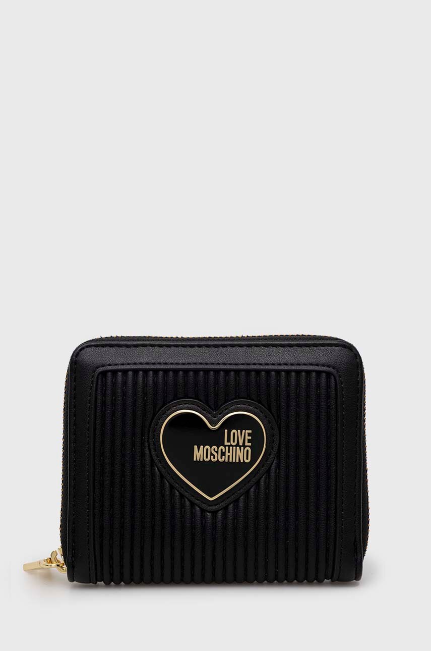 

Гаманець Love Moschino жіночий колір чорний