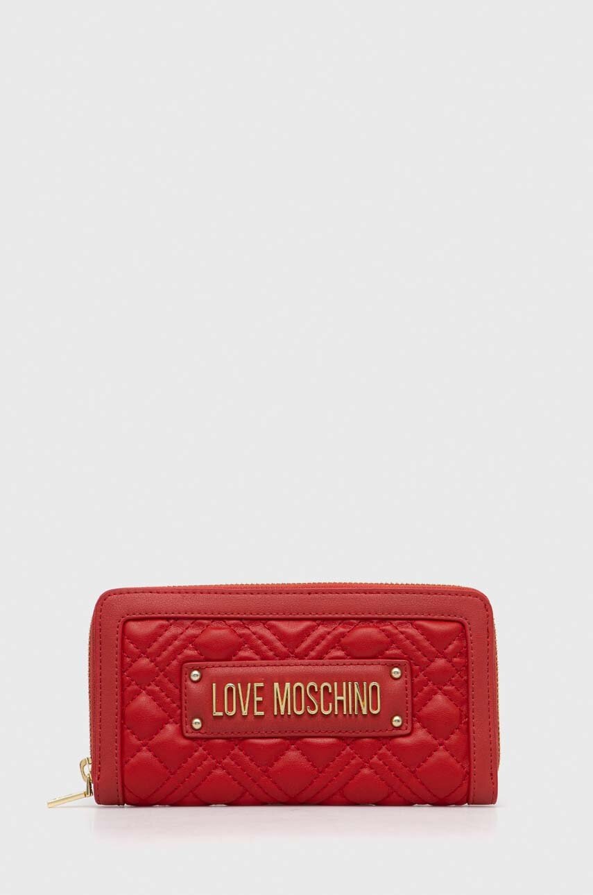 

Портмоне Love Moschino дамски в червено, Червен