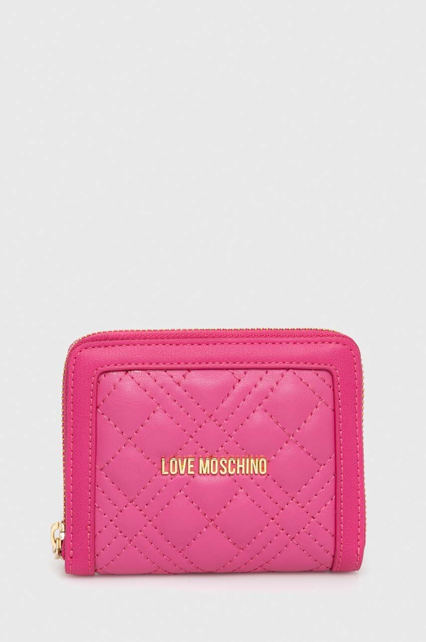 

Кошелек Love Moschino женский цвет розовый